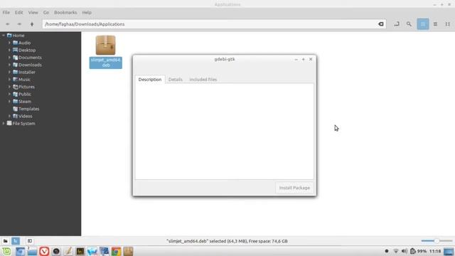 Gampang Banget Instal Aplikasi di Linux Mint. Kayak di Windows..!! смотреть онлайн