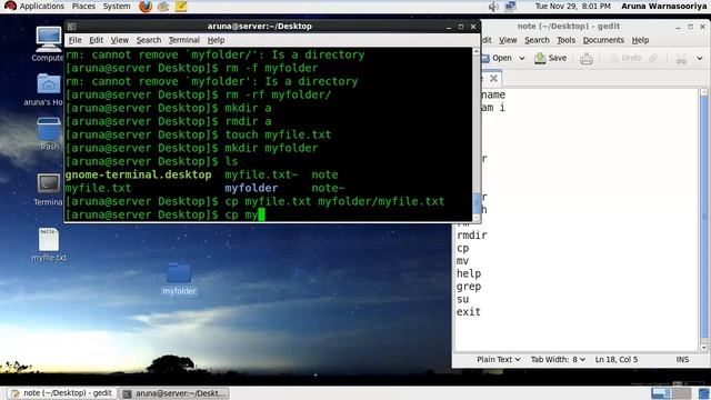 03. Basic Linux Commands - RedHat 6.0 Sinhala Tutorials by Coding Style смотреть онлайн