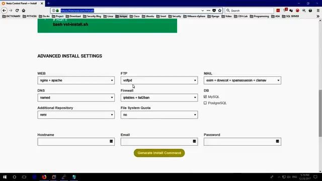 CÀI ĐẶT VESTACP - PHẦN 1 смотреть онлайн