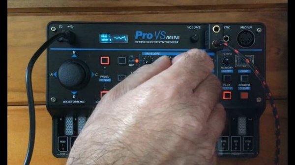Behringer Pro VS Mini Sequence Recording