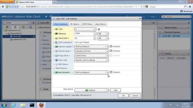 Manage Virtual Machine Hardware for VMware vSphere (vSOM) смотреть онлайн