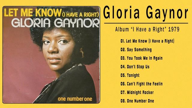 Gloria Gaynor Full Album 
