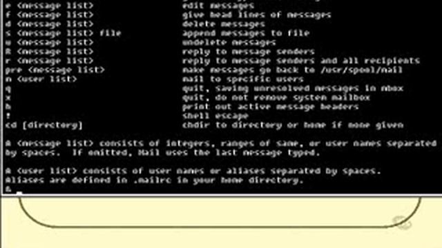 Linux and Unix Basics :Using mail смотреть онлайн