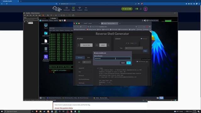 TryHackMe Root Me CTF смотреть онлайн