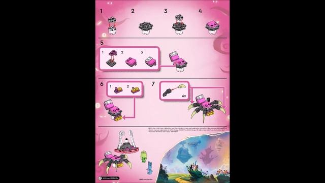 LEGO Instructions | Dreamzzz | 30636 | Z-Blob and Bunchu Spider Escape | Trials of the Dream Chaser смотреть онлайн