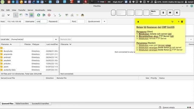 Tutorial ASJ 5 - Belajar Uji Sistem CWP CentOS смотреть онлайн