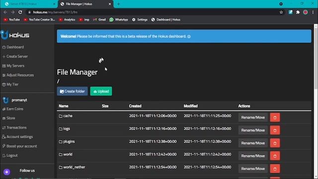 Free MC Server Host (outdated, updated in description) смотреть онлайн