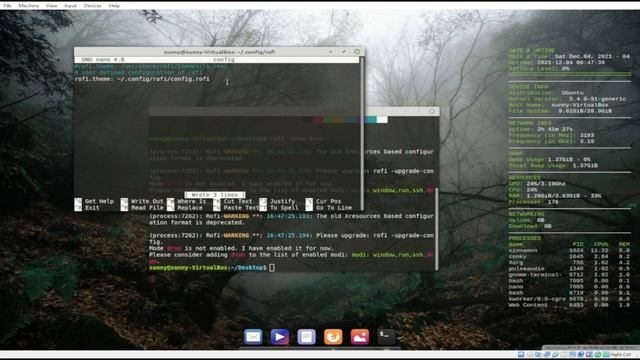 RICING AND THEMING ROFI AND GNOME TERMINAL IN LINUX MINT смотреть онлайн