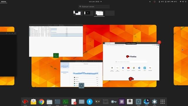 GNOME 41: Arch Linux on 4K display смотреть онлайн