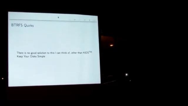 Living with BTRFS. Part 3. Linux new file system. Talk @kwlug. смотреть онлайн