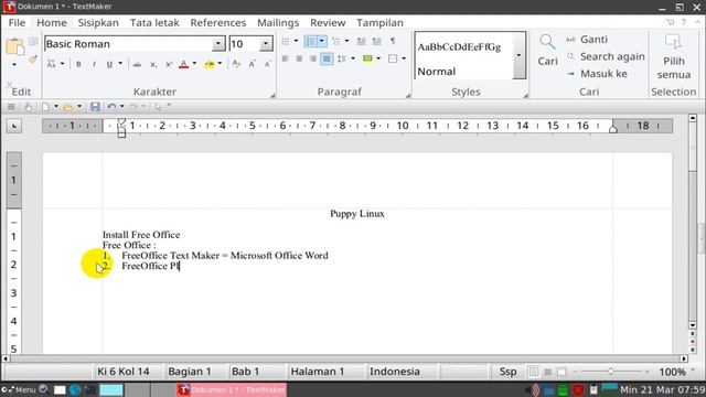 Puppy Linux: Install, Using and Uninstall FreeOffice смотреть онлайн