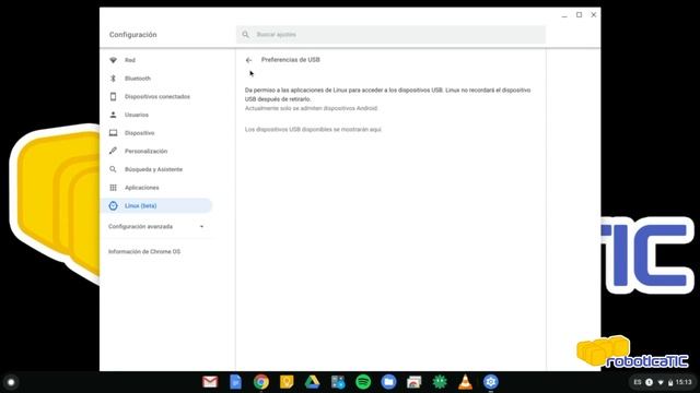 Curso Chromebook - 16 - Opciones de Linux - SPANISH ESPAÑOL смотреть онлайн