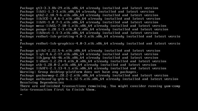 RHEL6 GUI mode post installation смотреть онлайн