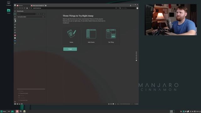 Manjaro DITCHED Firefox смотреть онлайн