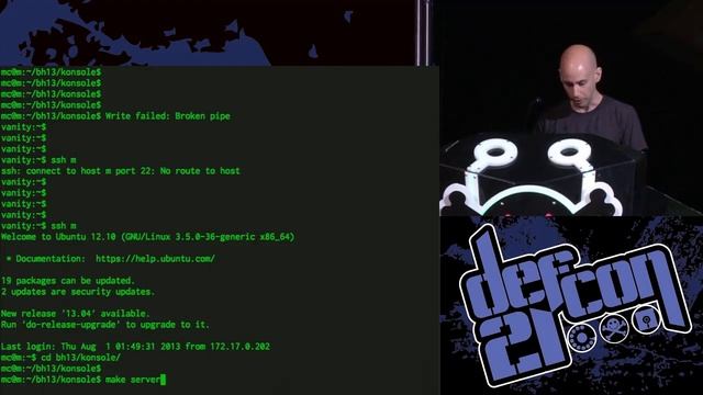 DEF CON 21 - Ang Cui and Michael Costello - Stepping P3wns смотреть онлайн