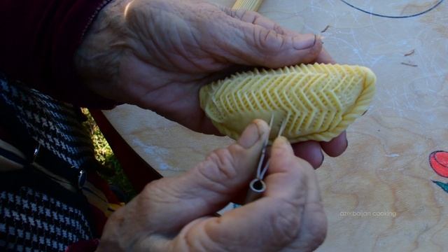 Traditional Azerbaijani Sweet - Shekerbura And Samovar Tea!