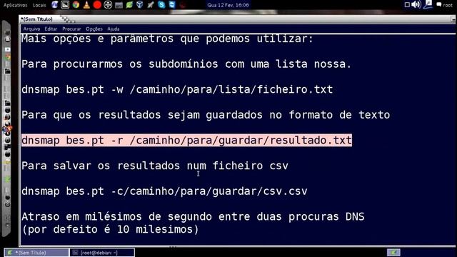 DNSMAP in kali linux смотреть онлайн