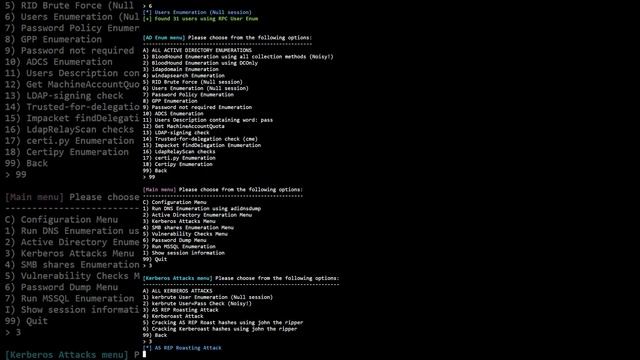 LinWinPwn - Active Directory Vulnerability Scanner
