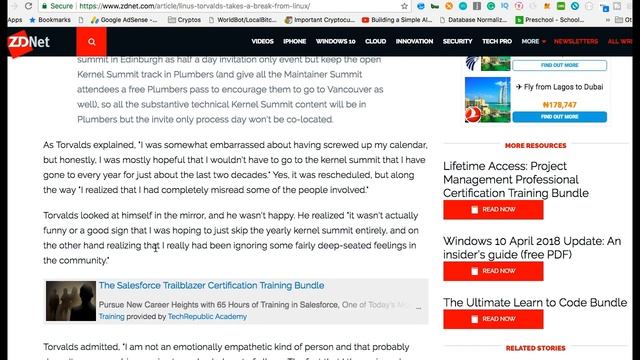 FOUNDER OF LINUX OPERATING SYSTEM QUITS DUE TO ACCUSATIONS | LINUS TOVALDS FIRED смотреть онлайн