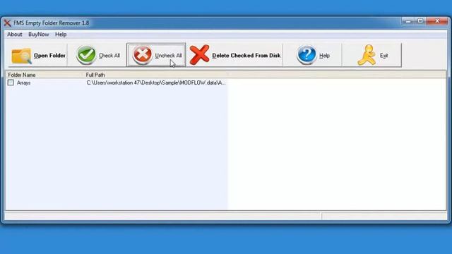 How to use FMS Empty Folder Remover смотреть онлайн