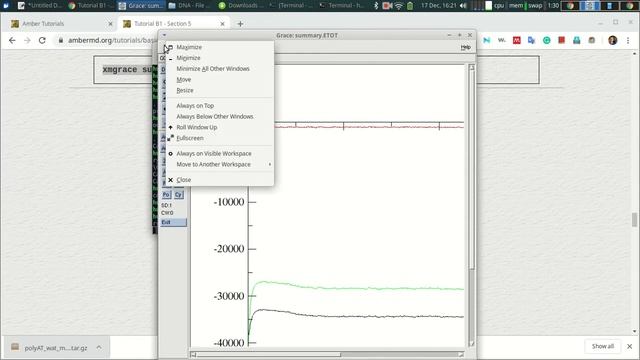 AMBER Running Minimization and MD (in explicit solvent) смотреть онлайн
