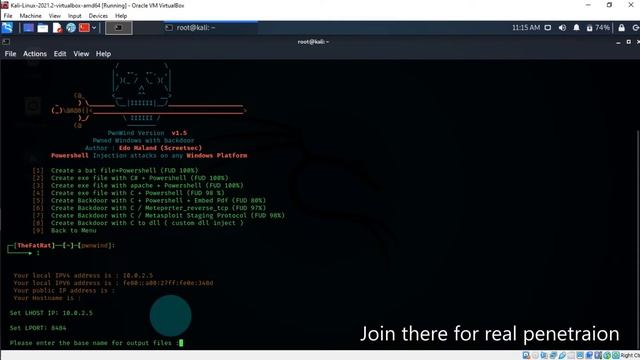 How to generate backdoor with FATRAT (हिंदी में) | SOCIAL ENGINEERING | HACK-ERA смотреть онлайн