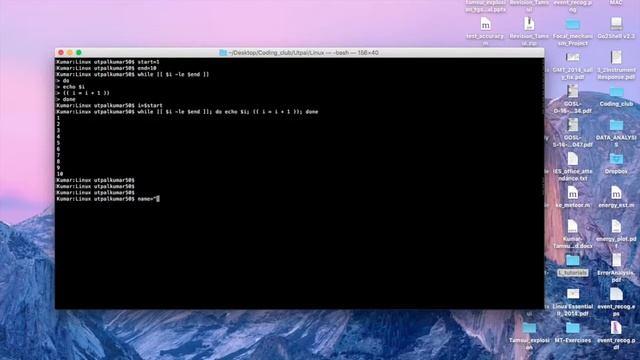 Linux Tutorial Part 8: while loop and if-else condition смотреть онлайн