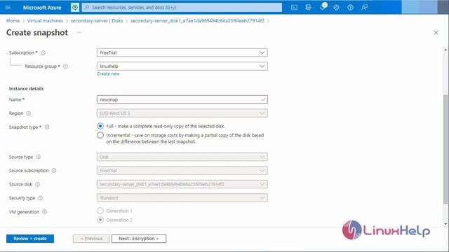 How to take a Snapshot of a disk in Microsoft Azure Cloud смотреть онлайн