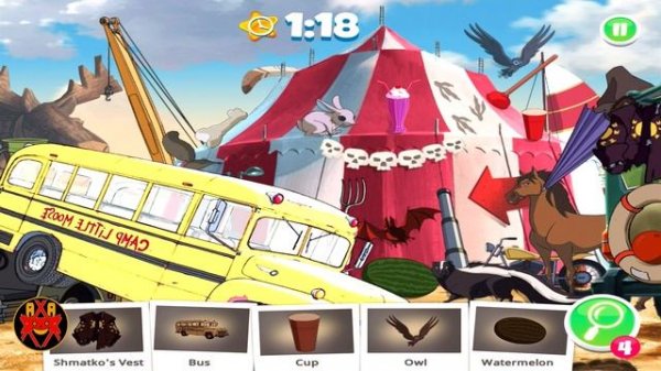 Scooby Doo Mystery Cases (iOS) - Walkthrough Part 24 - Circus Scare (Levels 6-10)