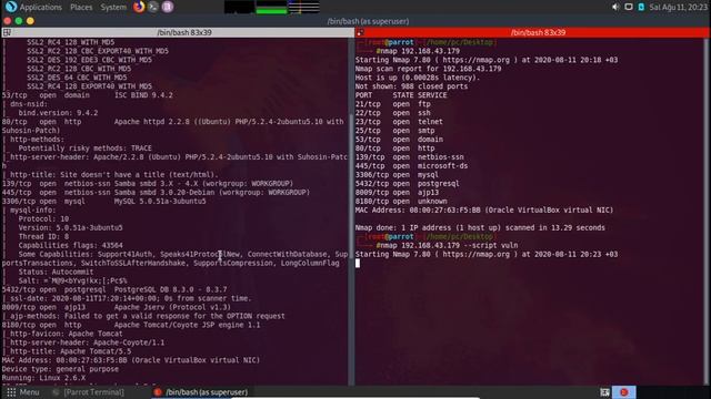 pentes ile ilgili nmap üzerinden küçük bir eğitim videosu #hack #hacker #pentest #vuln #exploit смотреть онлайн