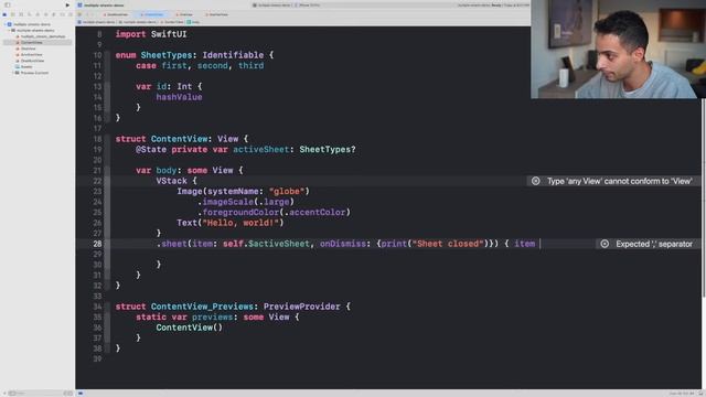 How to create multiple sheets in your SwiftUI app - IOS смотреть онлайн