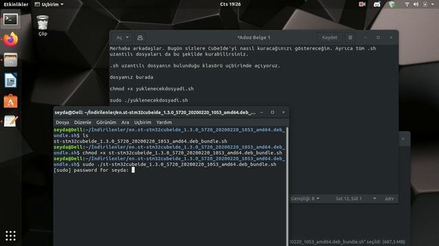 Ubuntu'ya .sh uzantılı program nasıl yüklenir? смотреть онлайн