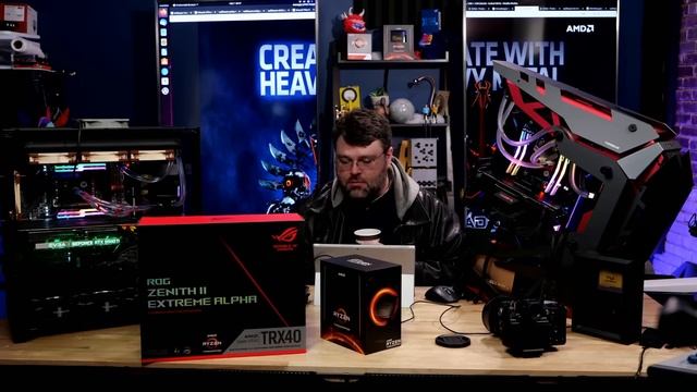 AMD 3990x Review, Build & Initial Benchmarks смотреть онлайн