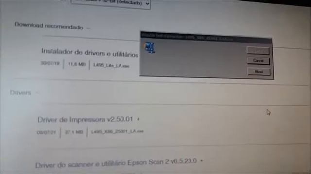 Como Baixar Driver completo e Instalar a impressora Epson L495 Solucionando Problemas смотреть онлайн
