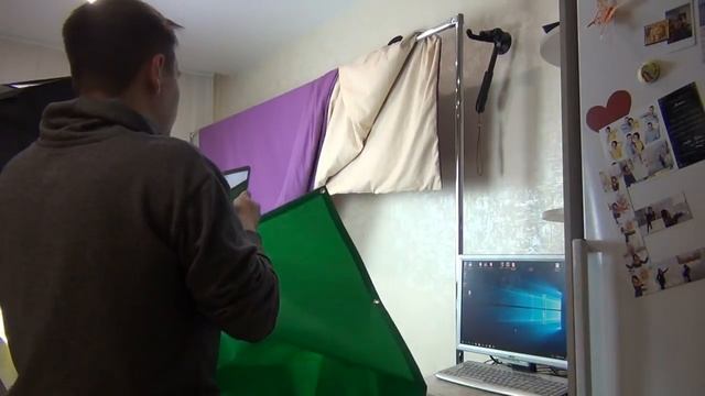 как сделать хромакей  своими руками