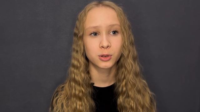 Анастасия Ахмедулина, 13 лет-актерская визитка (базовая) смотреть онлайн