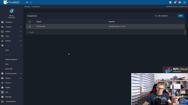 #04 - FreeNAS SNAPSHOTS in Aktion! Dateien wiederherstellen. 💾#Recovery #ZFS #Snapshot #deutsch смотреть онлайн