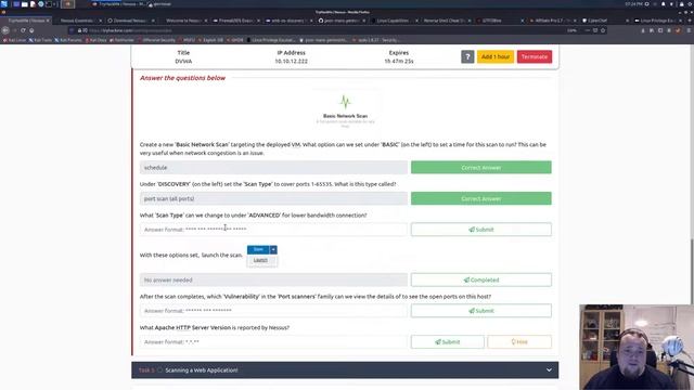 Nessus - CompTIA PenTest+ - TryHackMe смотреть онлайн