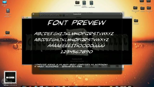 TTF Fonts preview смотреть онлайн