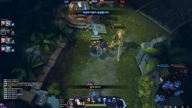 Master X Master - MOBA - Игровой режим Ruins of the Titans (5 на 5) смотреть онлайн