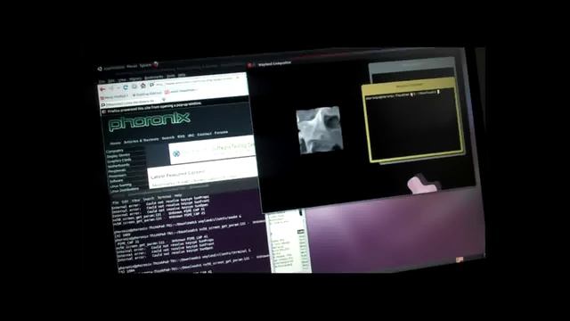 Phoronix.com: Wayland Display Server (22 November Git) смотреть онлайн