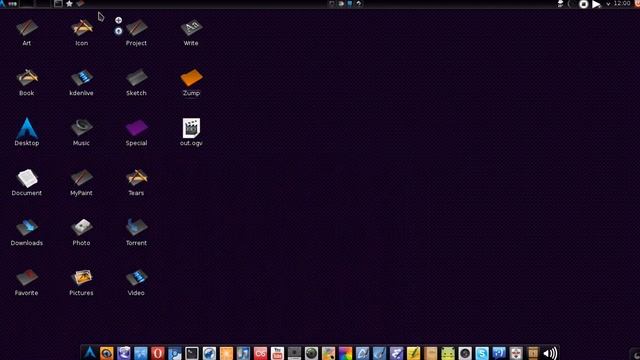 Arch Linux (kde4.9) смотреть онлайн