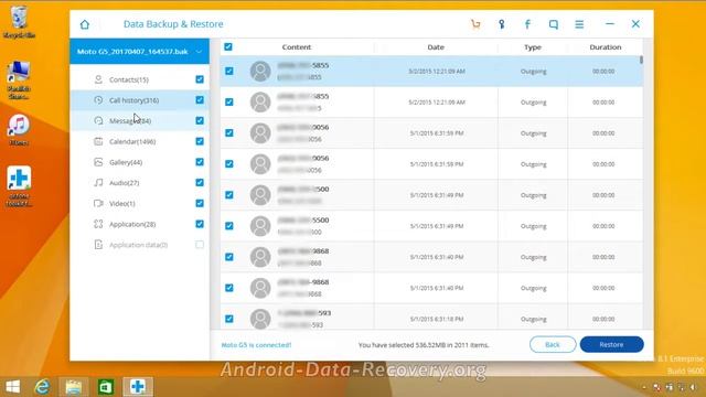 Back All Data from Moto G5 Plus to PC & Restore Data from Backup to Moto G5 Selectively смотреть онлайн