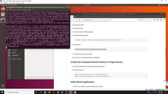 Qt5 OpenWrt Cross Compile смотреть онлайн