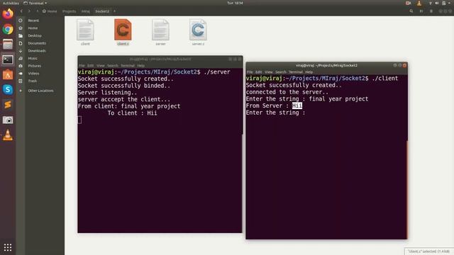Final Year Project On Socket Programming смотреть онлайн