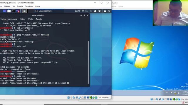 Ataque con Kali Linux a vulnerabilidad de Windows usando topología en GNS3 смотреть онлайн