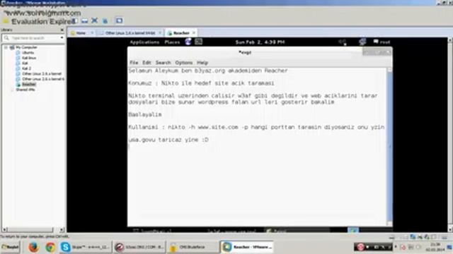 Kali Linux Nikto Kullanımı -ALINTI- смотреть онлайн