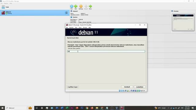 INSTALASI DAN KONFIGURASI LINUX DEBIAN 11 DAN VIRTUAL BOX смотреть онлайн