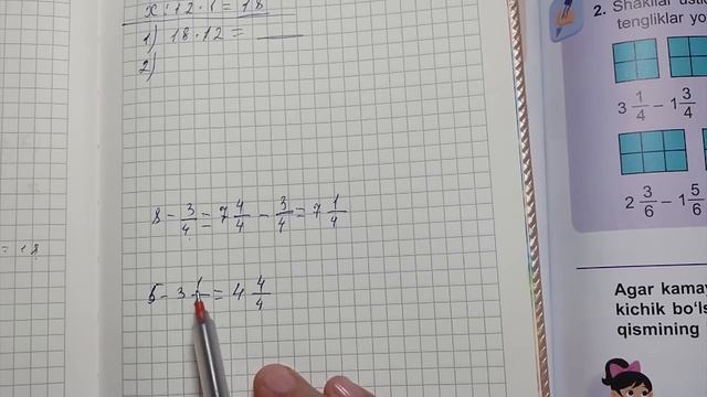 4~sinf Matematika 96~dars