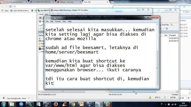 Tutorial memasukkan BeeSMARTv3Rev2 kedalam VHD Debian 8 смотреть онлайн